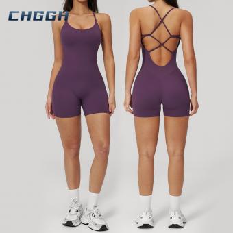 Cross-Back Active Romper